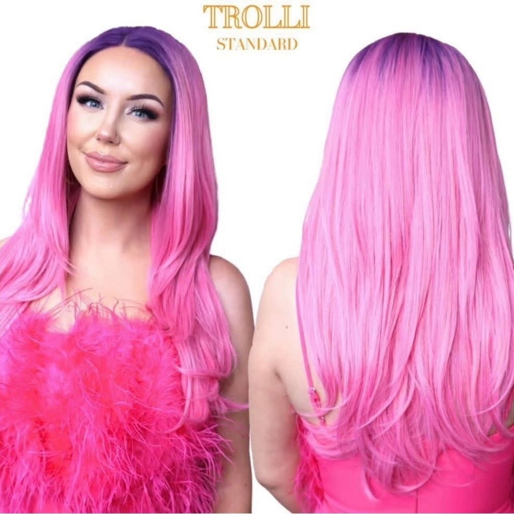 Chelsey Smith Crowns - Trolli Ombre T-Part Synthic Wig
